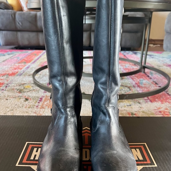 Harley Davidson riding boots - Picture 2 of 6